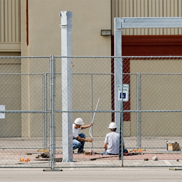 how long can i rent the temporary fence for my work site or event in Richmond